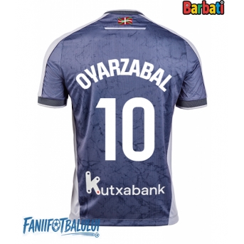 Real Sociedad Mikel Oyarzabal #10 Tricou Fotbal Replică 2025-26 Barbati Deplasare